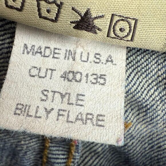 William Rast Billy Flare Jeans mens Size 30 distressed medium wash made in USA - Picture 3 of 9